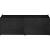 vidaXL Lawn & Garden* Garden Planter Black 78.7