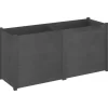 vidaXL Lawn & Garden* Garden Planter Gray 59.1