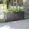 vidaXL Lawn & Garden* Garden Planter Gray 59.1