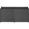 vidaXL Lawn & Garden* Garden Planter Gray 59.1