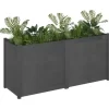 vidaXL Lawn & Garden* Garden Planter Gray 59.1