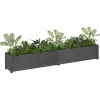 vidaXL Lawn & Garden* Garden Planter Gray 78.7