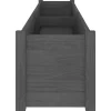 vidaXL Lawn & Garden* Garden Planter Gray 78.7