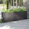 vidaXL Lawn & Garden* Garden Planter Gray 78.7