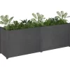 vidaXL Lawn & Garden* Garden Planter Gray 78.7