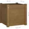 vidaXL Lawn & Garden* Garden Planter Honey Brown 15.7