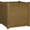 vidaXL Lawn & Garden* Garden Planter Honey Brown 19.7