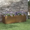 vidaXL Lawn & Garden* Garden Planter Honey Brown 59.1