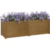 vidaXL Lawn & Garden* Garden Planter Honey Brown 59.1