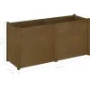 vidaXL Lawn & Garden* Garden Planter Honey Brown 59.1