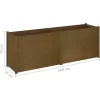 vidaXL Lawn & Garden* Garden Planter Honey Brown 78.7