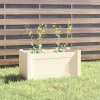 vidaXL Lawn & Garden* Garden Planter White 23.6