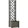 vidaXL Lawn & Garden* Garden Planter With Trellis 16.9