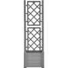 vidaXL Lawn & Garden* Garden Planter With Trellis 16.9