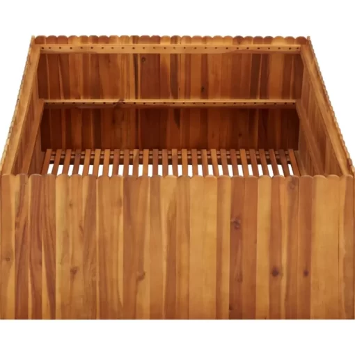 vidaXL Lawn & Garden* Garden Raised Bed 39.4"X39.4"X19.7" Solid Acacia Wood