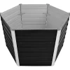 vidaXL Lawn & Garden* Garden Raised Bed Anthracite 50.8