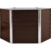 vidaXL Lawn & Garden* Garden Raised Bed Brown 50.8