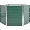 vidaXL Lawn & Garden* Garden Raised Bed Galvanized Steel 50.8