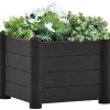 vidaXL Lawn & Garden* Garden Raised Bed Pp Anthracite 16.9