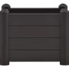 vidaXL Lawn & Garden* Garden Raised Bed Pp Anthracite 16.9