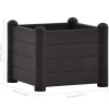 vidaXL Lawn & Garden* Garden Raised Bed Pp Anthracite 16.9