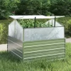 vidaXL Lawn & Garden* Garden Raised Bed With Greenhouse 39.4