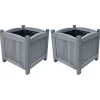 vidaXL Lawn & Garden* Garden Raised Beds 2 Pcs 11.8