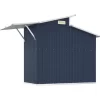 vidaXL Lawn & Garden* Garden Shed Anthracite 106.3