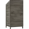 vidaXL Lawn & Garden* Garden Shed Anthracite 21.7