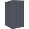 vidaXL Lawn & Garden* Garden Shed Anthracite 34.3