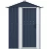 vidaXL Lawn & Garden* Garden Shed Anthracite 49.6