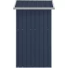 vidaXL Lawn & Garden* Garden Shed Anthracite 49.6