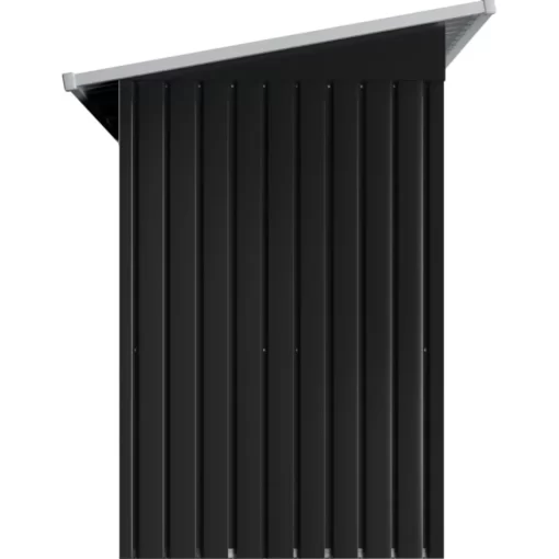 vidaXL Lawn & Garden* Garden Shed Anthracite Steel