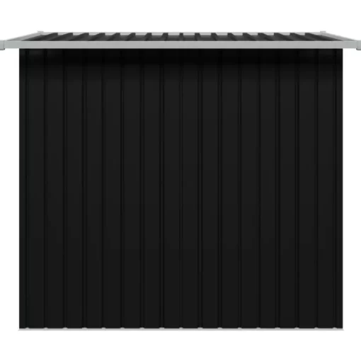 vidaXL Lawn & Garden* Garden Shed Anthracite Steel