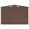 vidaXL Lawn & Garden* Garden Shed Brown 101.2