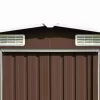 vidaXL Lawn & Garden* Garden Shed Brown 101.2