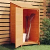 vidaXL Lawn & Garden* Garden Shed Brown 21.7