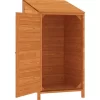 vidaXL Lawn & Garden* Garden Shed Brown 21.7