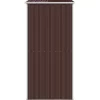 vidaXL Lawn & Garden* Garden Shed Dark Brown 75.6