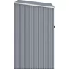 vidaXL Lawn & Garden* Garden Shed Gray 34.3