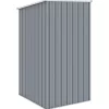 vidaXL Lawn & Garden* Garden Shed Gray 34.3