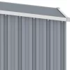 vidaXL Lawn & Garden* Garden Shed Gray 34.3