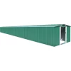 vidaXL Lawn & Garden* Garden Shed Green 101.2