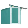 vidaXL Lawn & Garden* Garden Shed Green 106.3