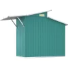 vidaXL Lawn & Garden* Garden Shed Green 106.3