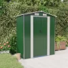 vidaXL Lawn & Garden* Garden Shed Green 75.6