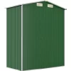 vidaXL Lawn & Garden* Garden Shed Green 75.6