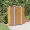 vidaXL Lawn & Garden* Garden Shed Light Brown 75.6