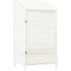 vidaXL Lawn & Garden* Garden Shed White 21.7