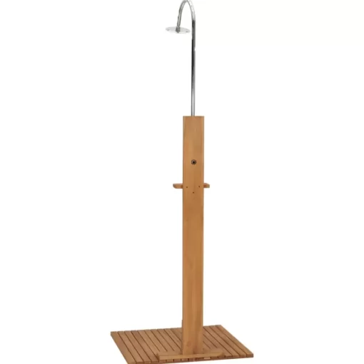 vidaXL Pool & Spa* Garden Shower 29.5"X29.5"X82.7" Solid Teak Wood